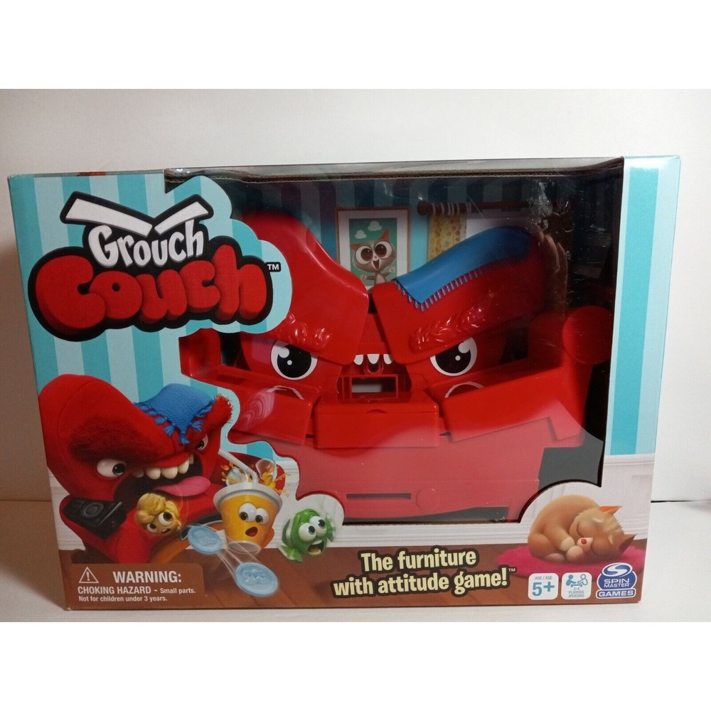 Grouch Couch Furniture with Attitude Game for Families and Kids Ages 5 and up